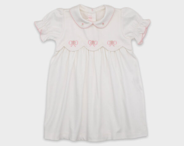 VESTIDO LAZO ROCOCO - MARFIL