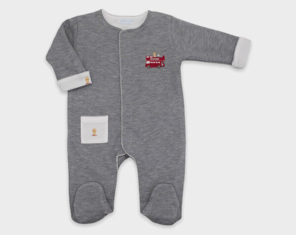 ENTERIZO REVERSIBLE BUS LONDRES - GRIS
