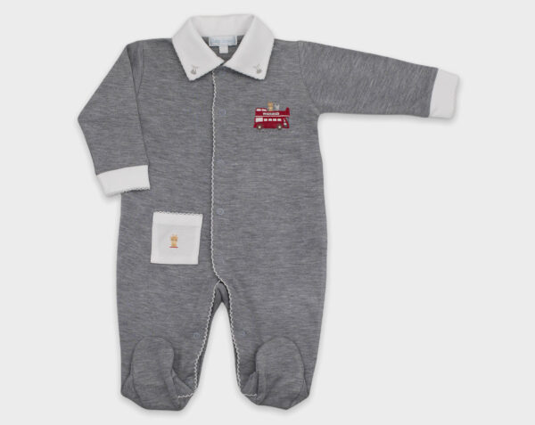BABY BASIC BUS LONDRES - GRIS