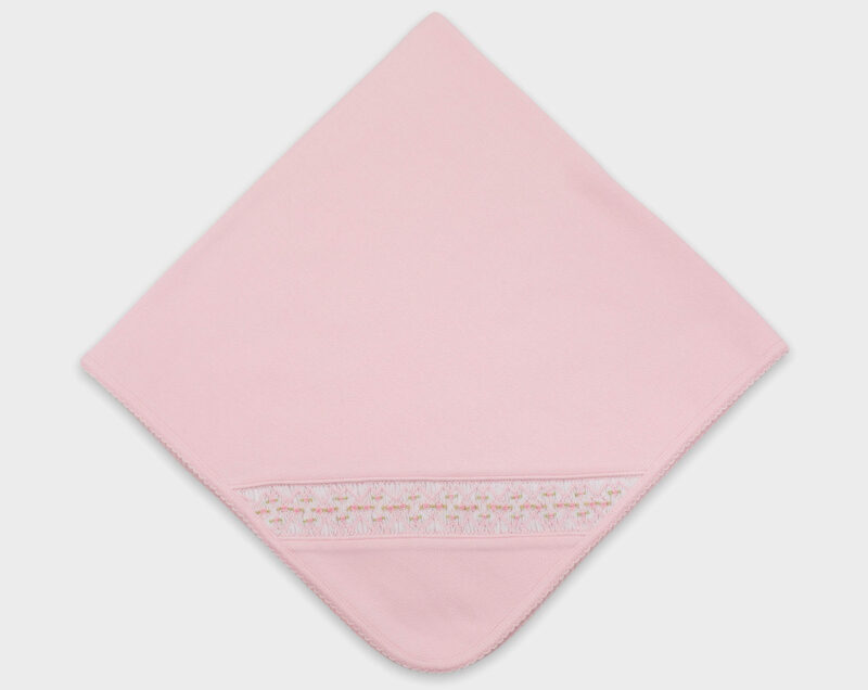 MANTA SMOCK PUNTO ROMA ROSA