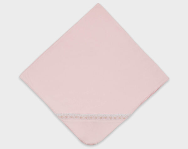 MANTA SMOCK TULIPANES - ROSA