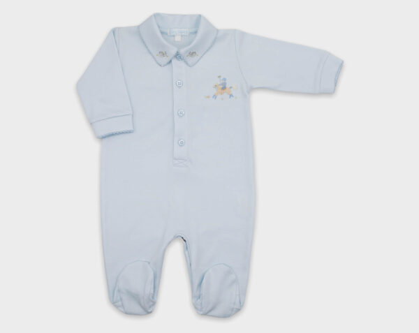 ENTERIZO CABALLO POLO - CELESTE