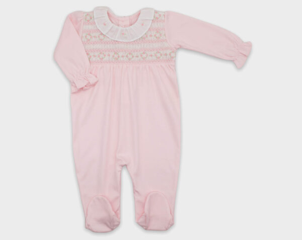 ENTERIZO SMOCK ROSA 2