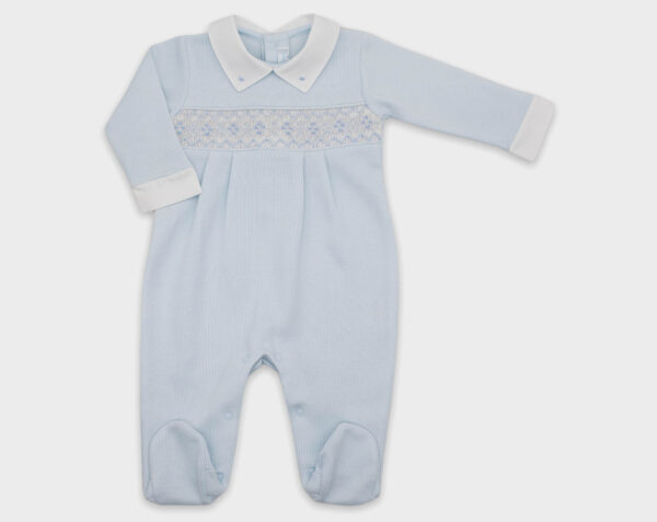 ENTERIZO SMOCK CELESTE 3
