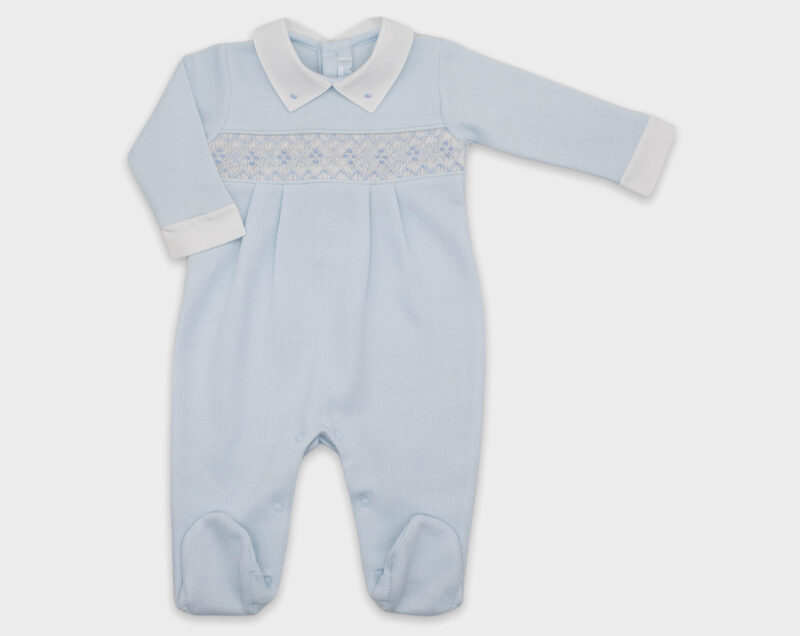 ENTERIZO SMOCK CELESTE 3