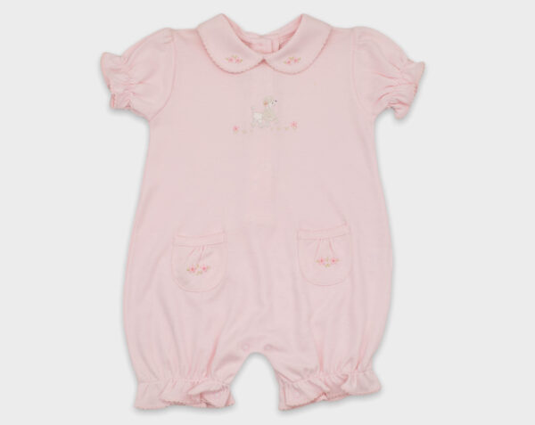 ENTERIZO CORTO POODLE - ROSA