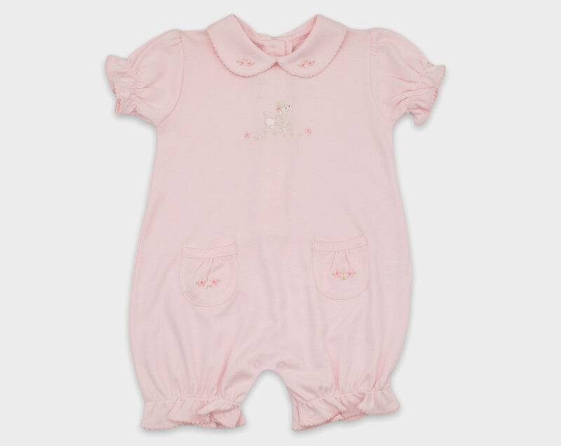 ENTERIZO CORTO POODLE - ROSA