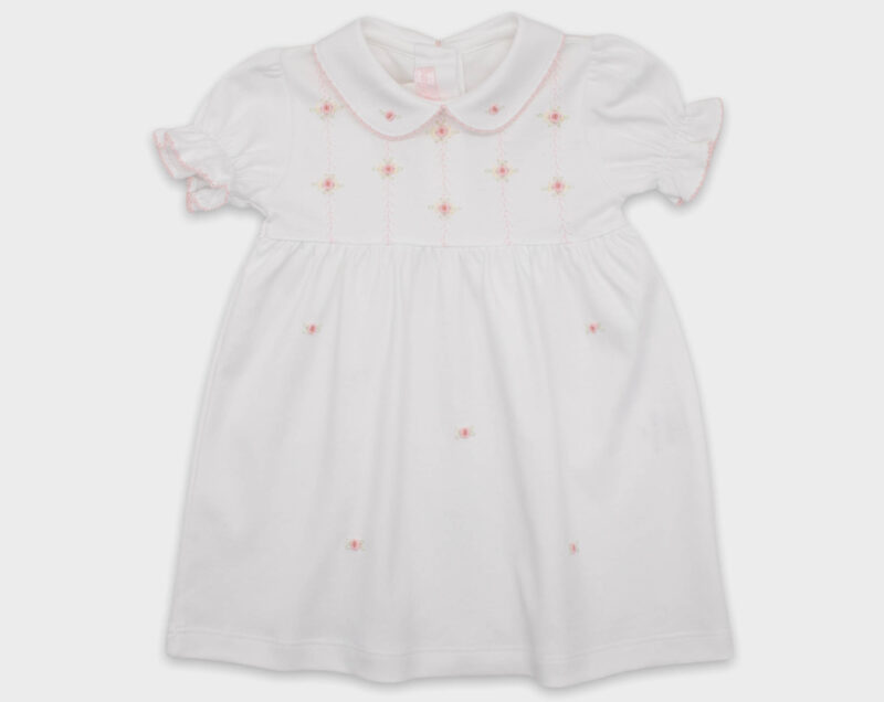 VESTIDO PATA DE GRILLO - BLANCO