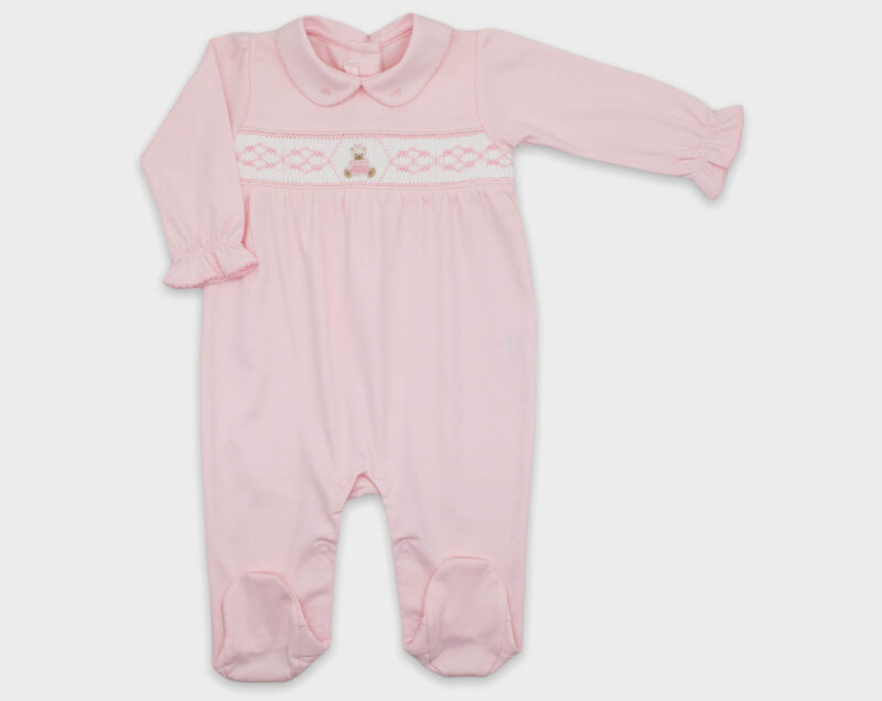 ENTERIZO SMOCK OSA - ROSA
