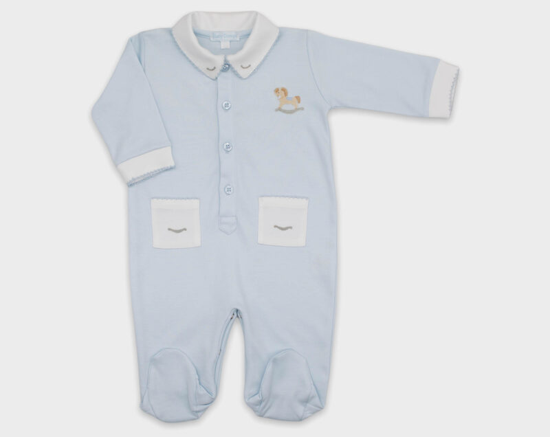 BABY BASIC CABALLO - CELESTE
