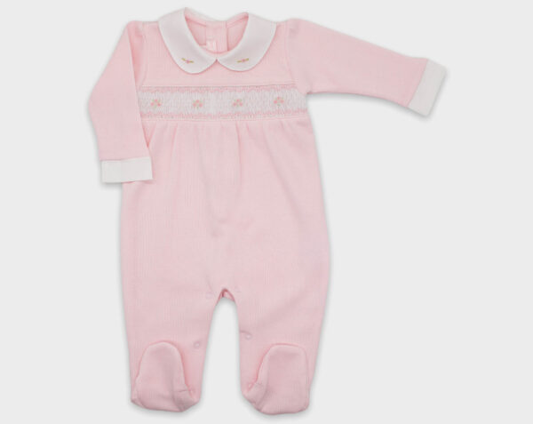 ENTERIZO SMOCK ROSA 1