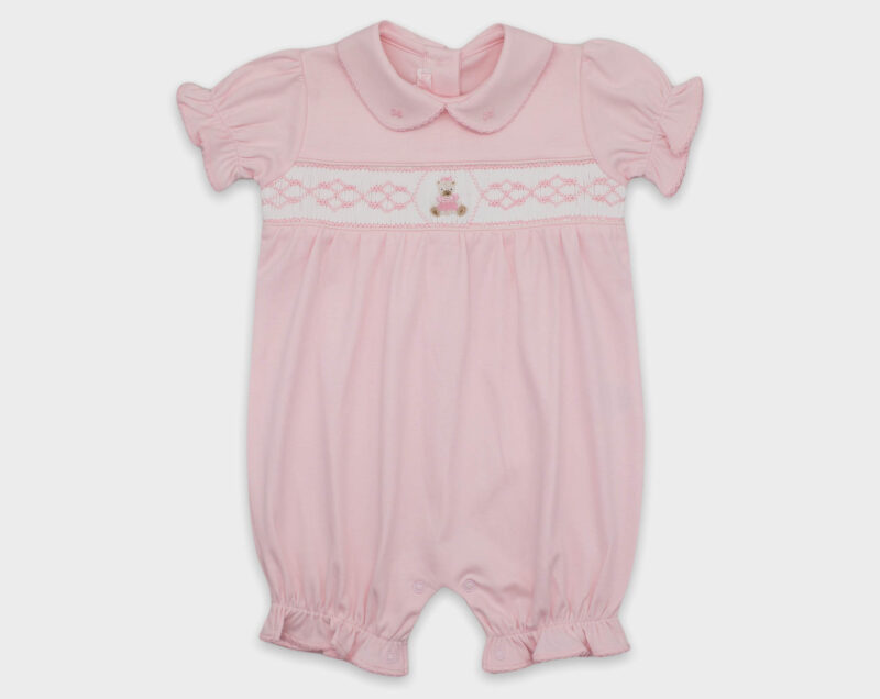 ENTERIZO CORTO SMOCK OSA - ROSA